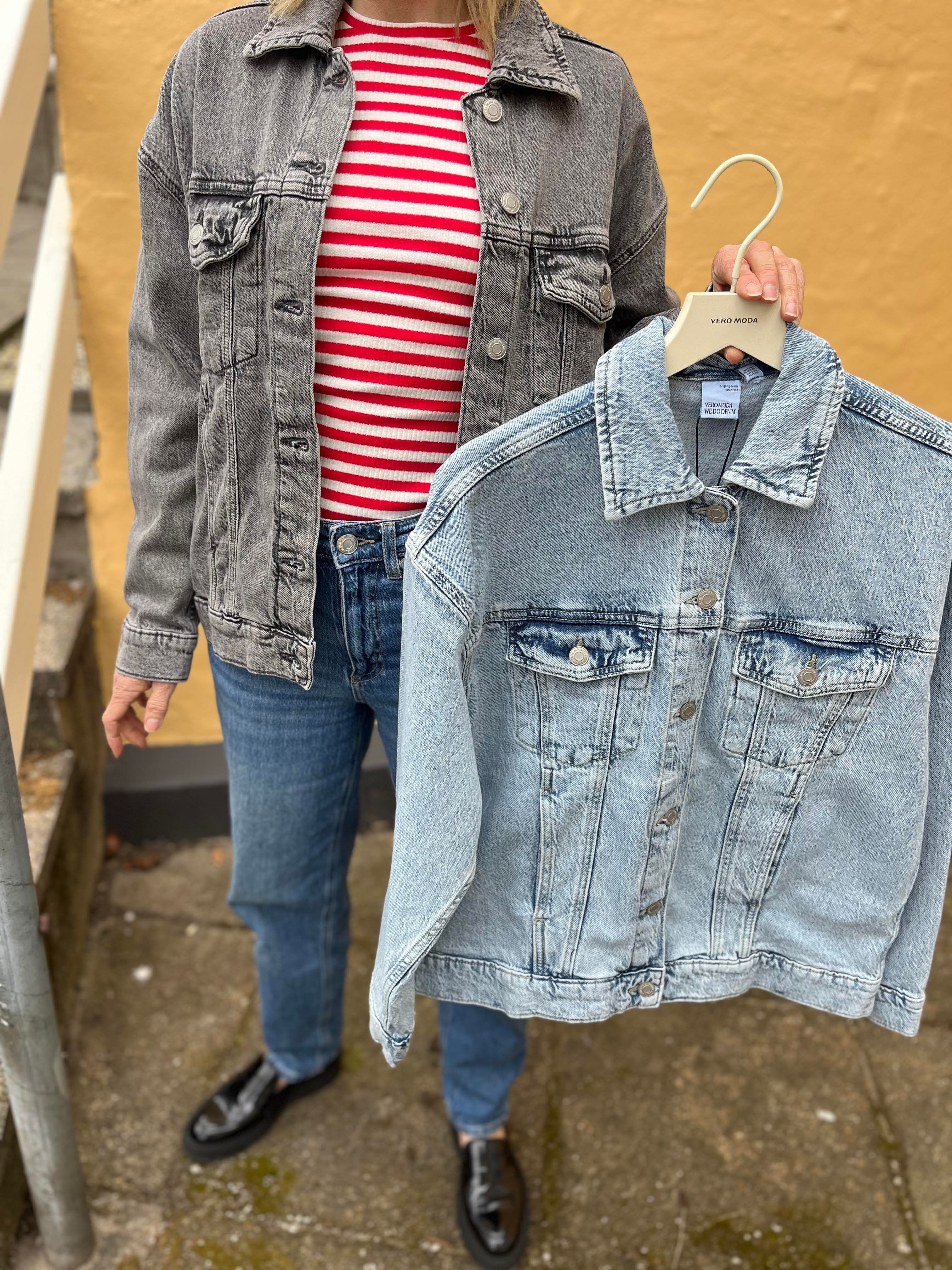 VMTESSA Jacket - Light Blue Denim